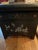 Wood Vintage Korean Black Lacquer Chinoiserie Coffee Table With Mother of Pearl Inlay For Sale - Image 7 of 10
