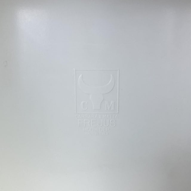 White Frejus Bathroom Cabinet in ABS Plastic from Carrara and Matta, 1970s For Sale - Image 8 of 10