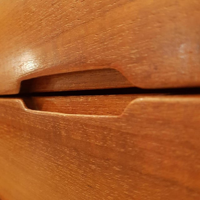 Set of Bench with Drawer Unit by Kai Kristiansen for Aksel Kjersgaard, 1960s For Sale - Image 11 of 15