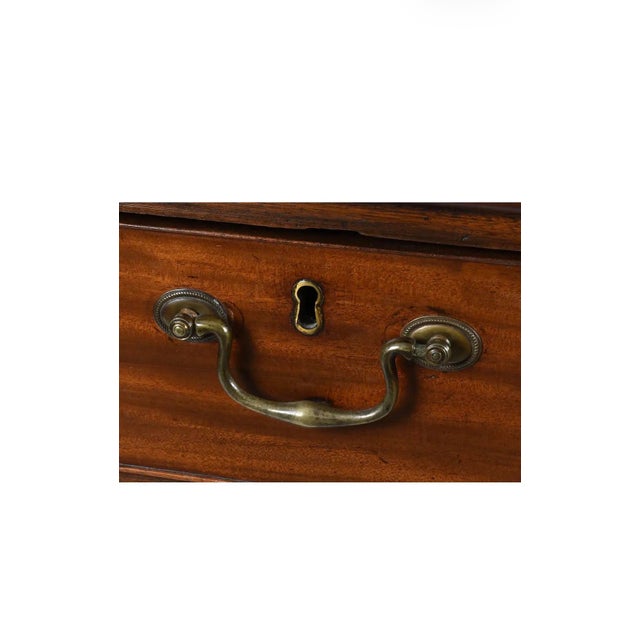 Fine Matched Pair of George III Mahogany Chests of Drawers, Circa 1780 For Sale - Image 12 of 12
