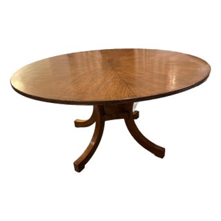 1960s Mahogany Dining Table Attributed to Baker For Sale