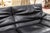 Postmodern Postmodern Alanda Italian Black Leather Loveseat by Paola Pive for B&b Italia For Sale - Image 3 of 8