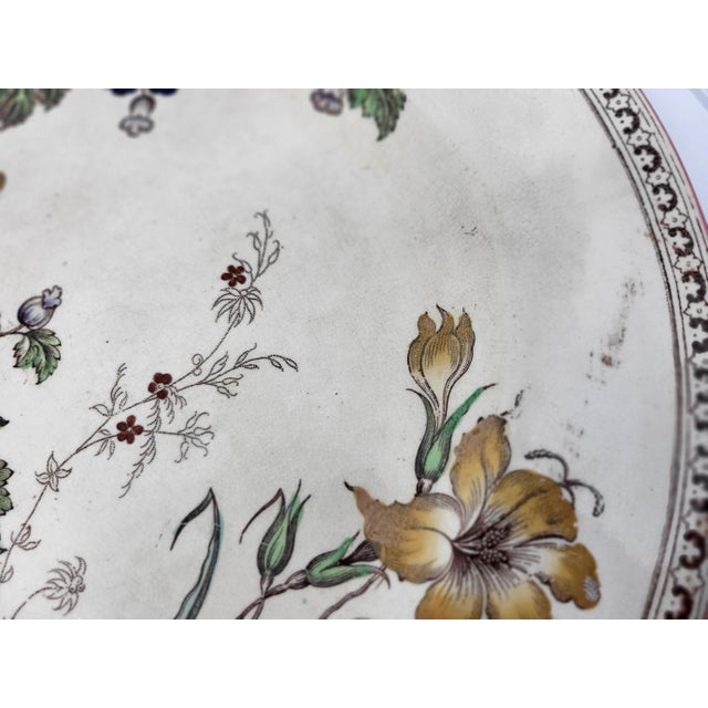 Antique Victorian Plates by Brownfield & Sons, 1880, Set of 8 For Sale - Image 13 of 17