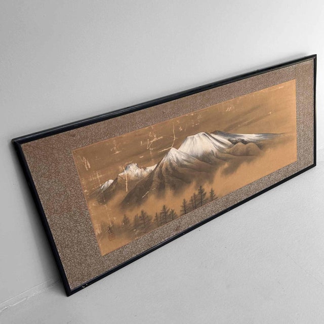 Antique Japanese Wall Panel, 1890s For Sale - Image 4 of 12