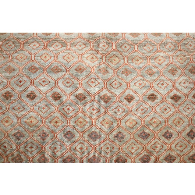 Early 20th Century Camel Vintage Persian Decorative Rug - 6'9" x 10'5" For Sale - Image 5 of 9