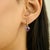 Not Yet Made - Made To Order 3.8ct Amethyst & Diamond Clover Drop Earrings in 14k Yellow Gold- 2 Pieces For Sale - Image 5 of 12