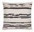 Contemporary Schumacher Sambar Black Gold Two-Sided Pillow - 20ʺW × 20"H For Sale