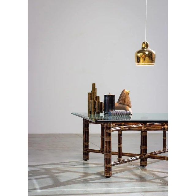 1970s Bamboo Model BA - 13 C Coffee Table by John McGuire, 1970s For Sale - Image 5 of 8