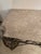 French Vintage Cast Iron Console Top Stone French For Sale - Image 3 of 12