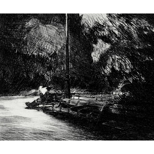 Edward Hopper Edward Hopper (1882-1967) (Based on) Study for "A Night in the Park" Digital silkscreen print...