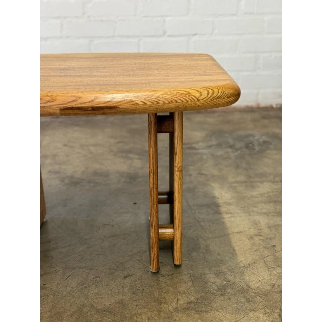 Postmodern 1990s Post Modern Oak Side Tables - Sold Separately For Sale - Image 3 of 12