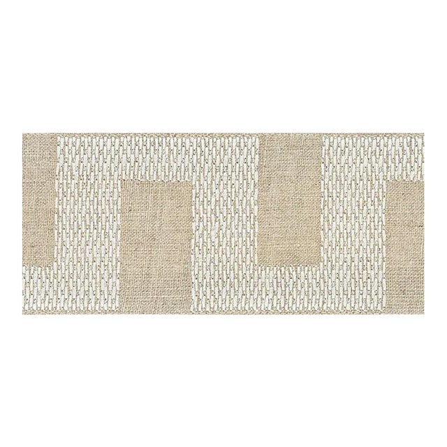 Sample - Schumacher Matrix Tape in Natural For Sale