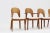 Brown Vintage Danish Dining Chairs by Niels Koefoed for Koefoeds Hornslet, 1960s, Set of 5 For Sale - Image 8 of 9