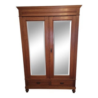 19th Century Belgian Campaign Armoire For Sale