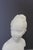 Bust of Young Woman Marie Louise Brongniart in Carrara Marble, 1900 For Sale - Image 4 of 13