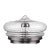 Mid-Century Ceiling or Wall Lights in Chrome and Glass, 1970s, Set of 2 For Sale