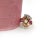 Metal 1940s Retro 14k Rose Gold Diamond and Ruby Ring, Size 8.25 For Sale - Image 7 of 8