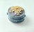 1970s Vintage 1970s Victorian Revival Estée Lauder Flower Cameo Solid Perfume Compact For Sale - Image 5 of 16