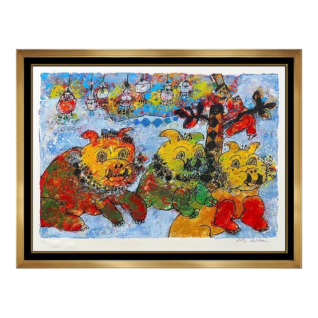 Mid 20th Century Le Biquette, Theo Tobiasse For Sale