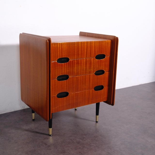 A beautiful, restored chest of drawers, likely part of a modular bookcase system, it has been restored and made usable...