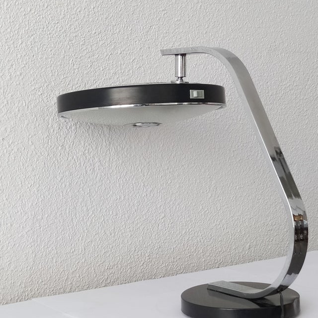 1980s Black Moaf Lamp, 1980s For Sale - Image 5 of 5