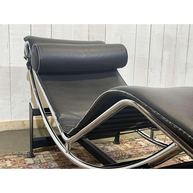 Chaise Longue in the style of the LC4 from Le Corbusier, 2000s For Sale - Image 15 of 18