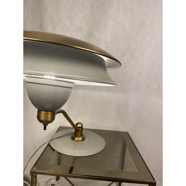 Metal 1940s Art Deco Ufo Sputnik Lamp For Sale - Image 7 of 8