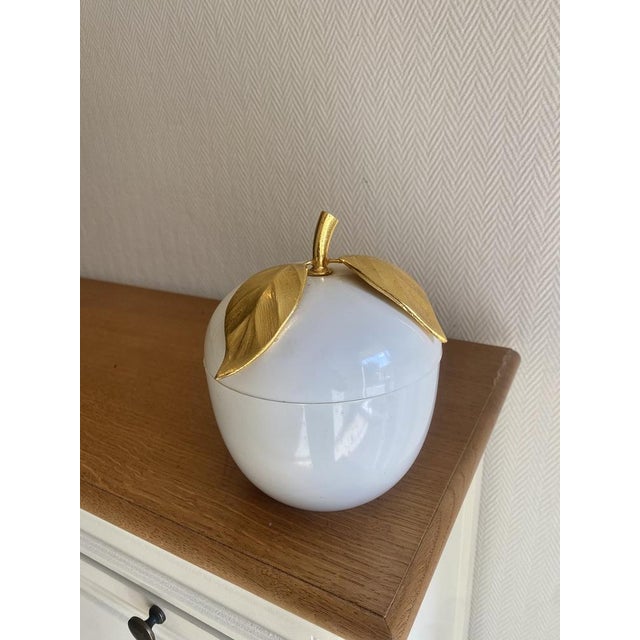 Mid-Century Apple Ice Bucket attributed to the Turnwald Collection International, 1970s For Sale - Image 4 of 7