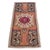 Small Turkish Rug Hand Knotted Faded Mat Entry Decor, Distressed Low Pile - 1'6'' X 3' For Sale - Image 6 of 13