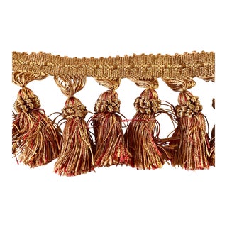 3.5” Tassel Trim, 5 Yards in 2 Pieces For Sale
