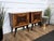 1950s Mid-Century Art Deco Italian Nightstands with Walnut Glass Top, 1950s, Set of 2 For Sale - Image 5 of 10