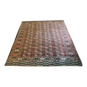 Antique Tribal Yomut Turkoman Rub "Main Carpet"