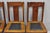 Early 20th Century Antique Mission Oak Arts & Crafts T-Back Limbert Style Dining Chairs - Set of 4 For Sale - Image 5 of 18