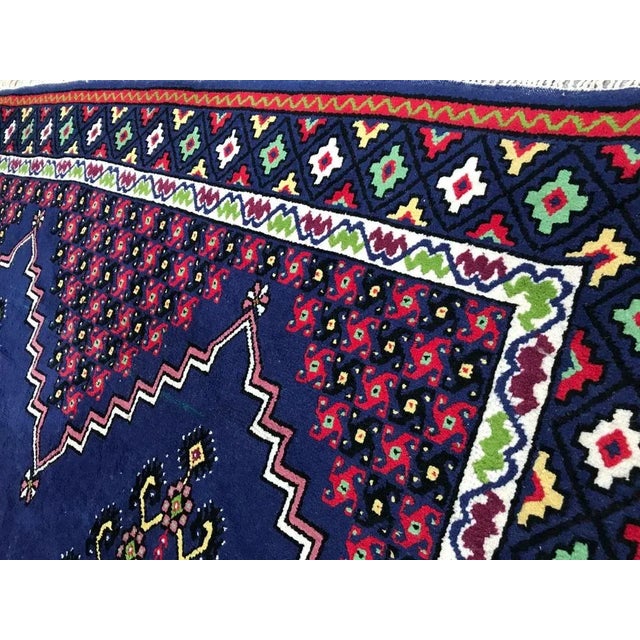 Large Vintage North African Tunisian Rug For Sale - Image 10 of 18