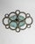 This vintage brass umbrella stand from the 1930s is a remarkable example of decorative antique metalwork, distinguished by...
