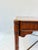Mid-Century Modern Vintage Maitland-Smith Style Coffee Table With Leather-Wrapped Legs and Brass Accents For Sale - Image 3 of 15