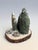 Handcrafted Old-World St. Nick Chalkware & Needle-Felted Wool Winter Vignette For Sale In Greenville, SC - Image 6 of 8