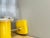 Yellow Mid-Century Modern Portuguese Yellow Acrylic Wall Sconce For Sale - Image 8 of 13