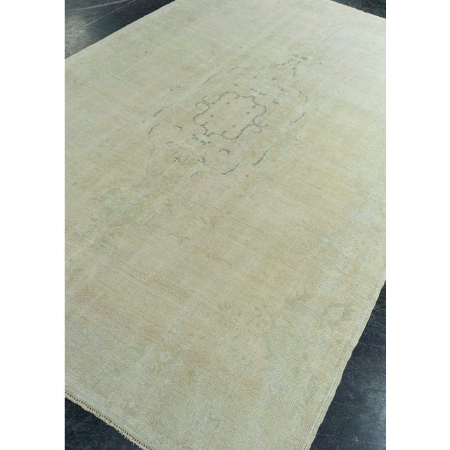 Tan Turkish Vintage Rug 5'10" x 9'7" #20658 For Sale - Image 8 of 8