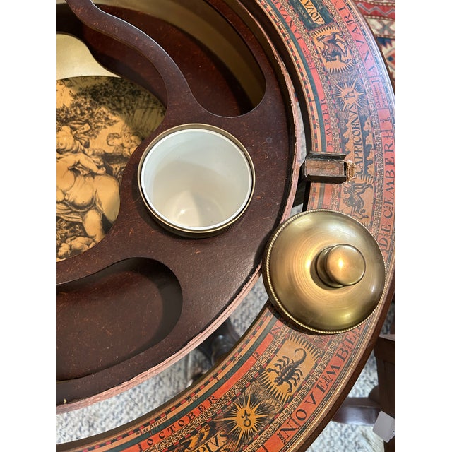 Zodiac Decorated Globe Bar For Sale - Image 12 of 14