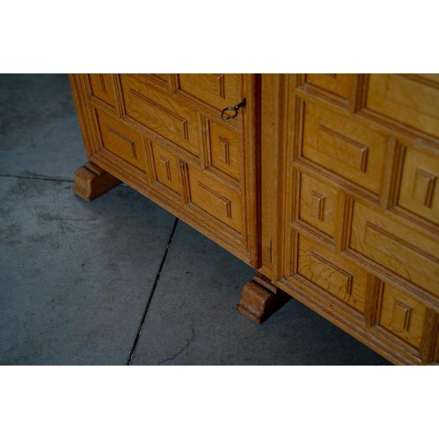 Spanish Rustic Sideboard, 1970s For Sale - Image 10 of 11