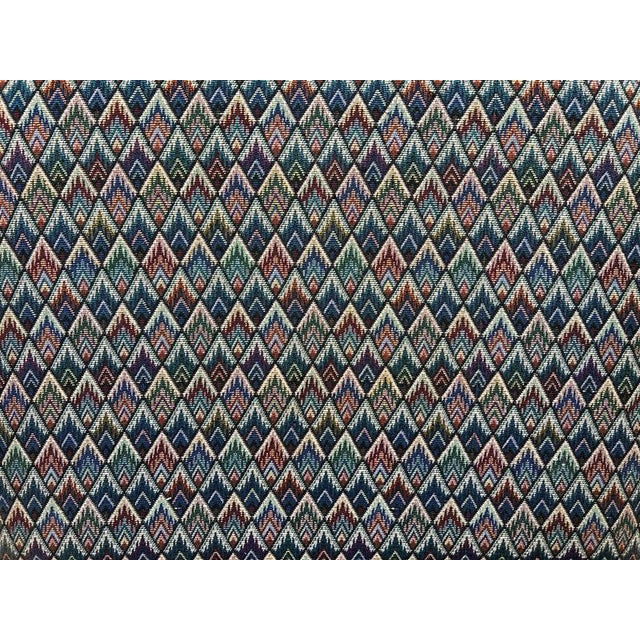 Set of Mid-Century Modern Bamboo Wingchair with Ottoman from Gervasoni, 1970s For Sale - Image 6 of 18