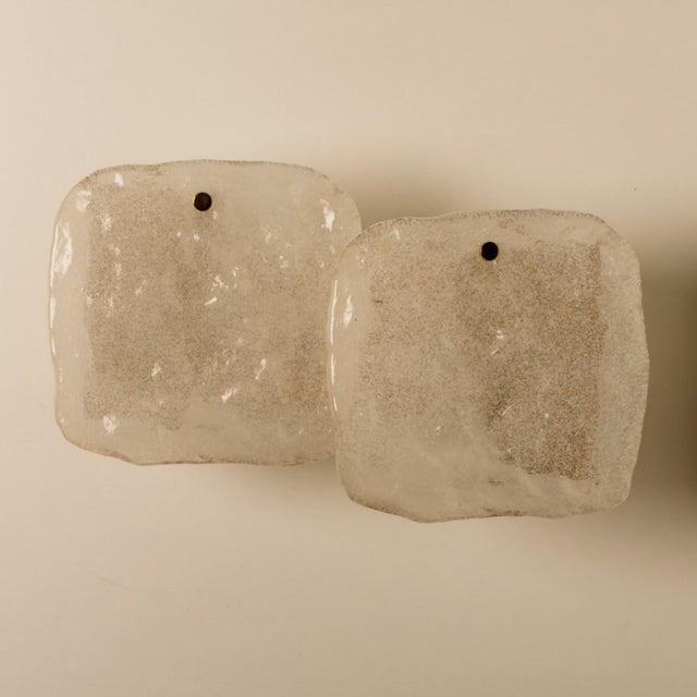 Metal Glass and Brass Light Fixtures by J.T Kalmar, Austria, 1960s For Sale - Image 7 of 18