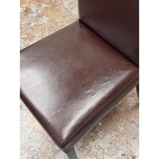 Crate & Barrel Lowe Dining Side Chairs, Set of Five For Sale - Image 10 of 12