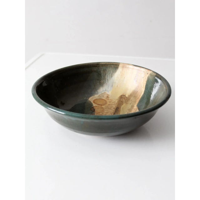 Vintage Studio Pottery Bowl For Sale - Image 6 of 12
