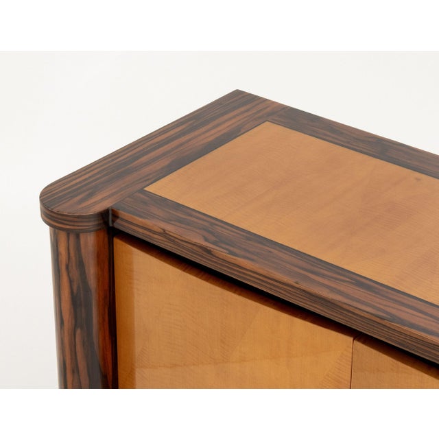 Enrique Garcel Enrique Garcel Macassar and Satinwood Sideboard For Sale - Image 4 of 9
