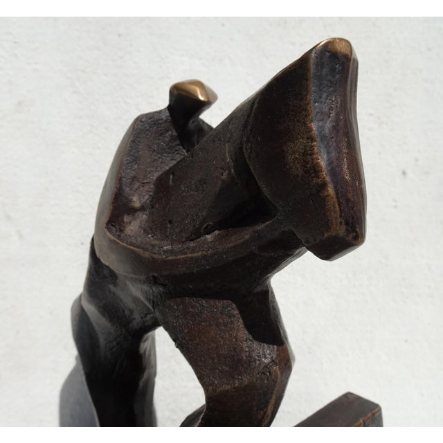 Boud Ceysens, Jumping Horse, 1980s, Bronze & Marble For Sale - Image 13 of 15