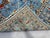 Blue Sultani Wool Area Rug With Persian Floral Design, 6'6" X 9'10" For Sale - Image 14 of 14