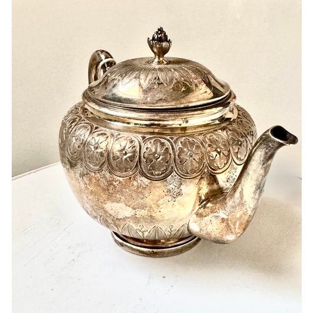 Russian Imperial Baronial Heraldic Silver Service from Odiot Paris, Set of 7 For Sale - Image 9 of 18