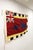 A bold original Asafo flag, handmade by Fante artisans on the Ghanaian coast and selected for its confident, graphic...